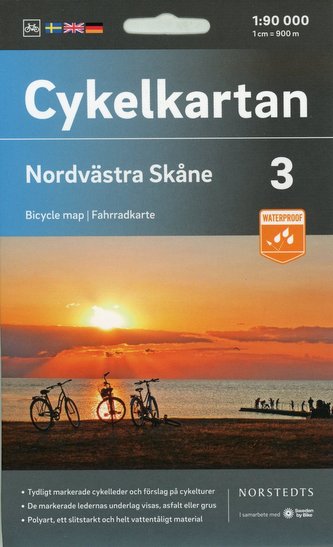 Nordvästra Skåne 1:90 000