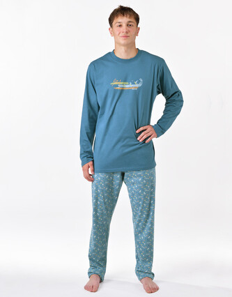 Pánské pyžamo Gino vícebarevné (79191-MGADxA) XXL