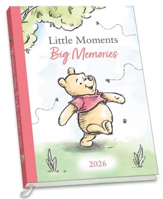Diář 2026 Disney: Medvídek Pú (A5 15 x 21,5 x 1,5 cm)