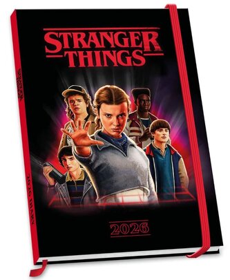 Diář 2026 Netflix|Stranger Things: Tým (A5 15 x 21,5 x 1,5 cm)