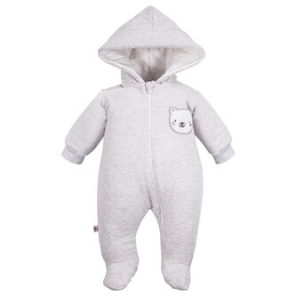 EWA 978718 RUN&FUN Kombinezon ocieplany szary chłop.56