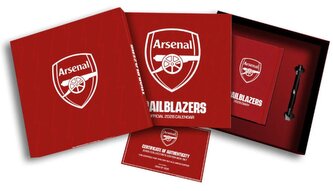 Dárkový set FC Arsenal kalendář - diář - propiska (31,4 x 31,4 x 4,1 cm)