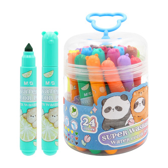 Vodotiskové popisovače M&G pro potravinářské účely, snadno omyvatelné - sada 24 kusů