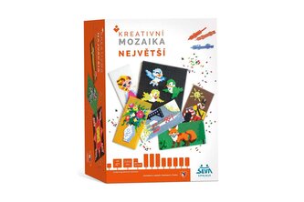 Mozaika SEVA největší plast 2904 dílků v krabici 27x19x19cm