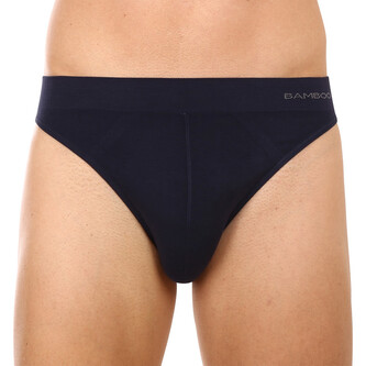 Pánské slipy Gino bambusové modré (50004) S