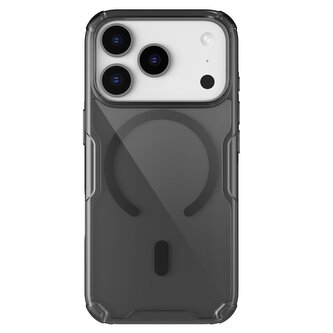 Nillkin Nature TPU PRO Magnetic Kryt pro Apple iPhone 17 Pro Transparent Black