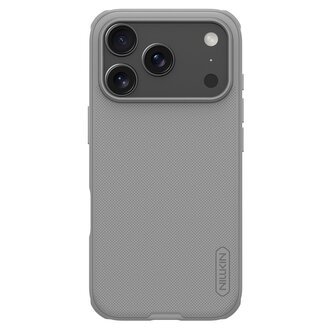 Nillkin Super Frosted PRO Zadní Kryt pro Apple iPhone 17 Pro Max Titanium Gray
