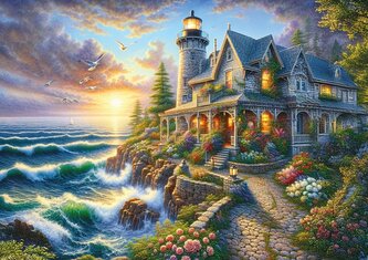 ART PUZZLE Puzzle Pobřežní symfonie 500 dílků