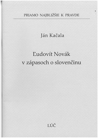 Ľudovít Novák v zápasoch o slovenčinu č. 57