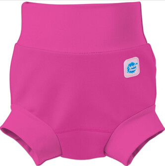 Splash About Nové Plavky Happy Nappy Neon Pink Vel. XXL