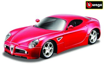 Bburago 1:32 Alfa 8C Competizione (2007) Red