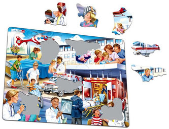 Puzzle Nemocnice 25 dílků