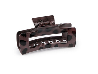 Skřipec do vlasů zvířecí vzor - 1 ks - 12 béžová tm.