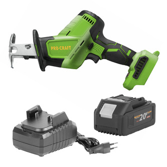 Sada aku pila ocaska PSS36 s baterií 20V 4Ah a nabíječkou 20/1 | SPSS36bb-20/4-20/1