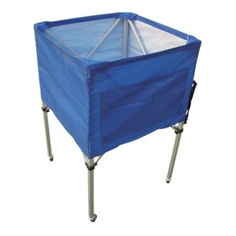 Skládací vozík na míče SEDCO BC01 - 65x65x100 cm - modrá (Hliník - ALU)