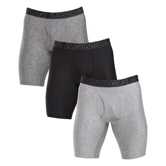 3PACK pánské boxerky Under Armour vícebarevné (1383880 035) L