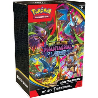 Pokémon TCG: Mega Evolution 02 Phantasmal Flames - Booster Bundle