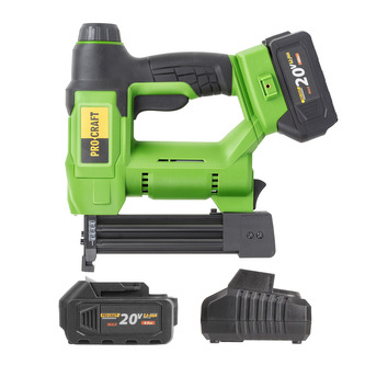 Sada aku sponkovačka Procraft PEH20 s baterií 20V 4Ah a nabíječkou 20/1 | SPEH20BB-20/4-20/1