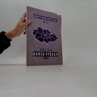 Mapy okresů ČSSR Vyškov