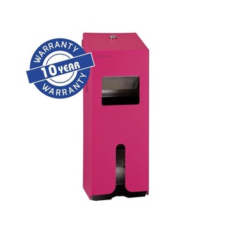 Zásobník na hygienické vložky a tampony Merida STELLA nerez mat fuchsiová