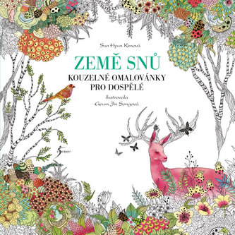 Země snů - Kouzelné omalovánky pro dospělé