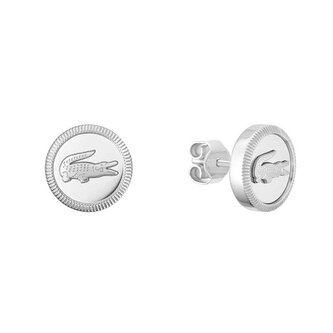 Ocelové náušnice s krokodýlem Memento 2040407 Lacoste