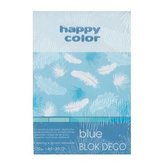 Blok A5/20K Deco Blue 170g HAPPY COLOR