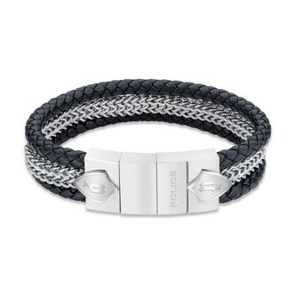 Fashion kožený náramek pro muže Lance PEAGB2119801 Police