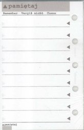 Wkład do organizera MEM/M Pamiętaj ANTRA