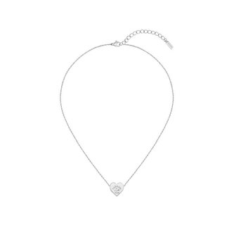 Slušivý ocelový náhrdelník se srdíčkem 2040394 Lacoste