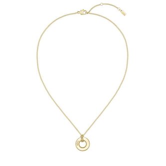 Fashion pozlacený náhrdelník pro ženy Live 1580684 Hugo Boss