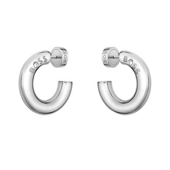 Fashion kruhové náušnice z oceli Live 1580689 Hugo Boss
