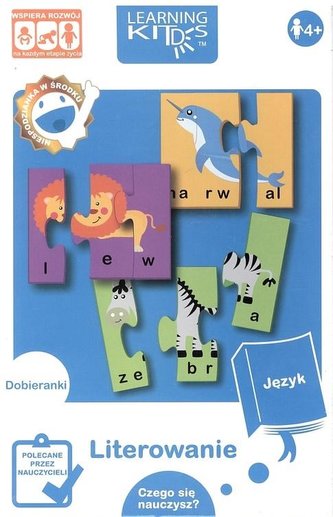 Układanka edukacyjna - Literowanie