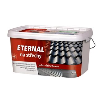 ETERNAL na střechy 10 kg Červenohnědá 307