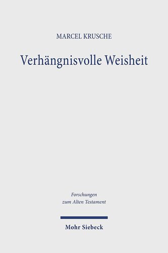 Verhängnisvolle Weisheit
