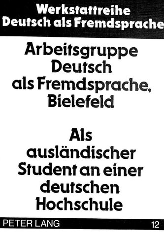 Als ausländischer Student an einer deutschen Hochschule