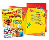 Karnet Gigant Urodziny, taco, Meksyk (34x48cm)  GN-003