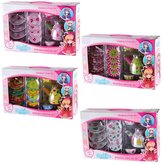 Čajová plechová sada s potiskem 15 dílná