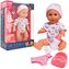 Dolls World - Miminko Baby Boohoo 38 cm pije, čůrá a pláče + příslušenství