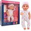 Dolls World - Miminko Baby Tinkles 38 cm pije a čůrá + bohaté příslušenství