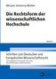 Die Rechtsform der wissenschaftlichen Hochschule