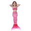 Kostým Mořská Panna Mermaid 3-pack Pink Virgin 110