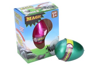 Vejce rostoucí ŽELVA ve vajíčku 6,5 cm, modrá