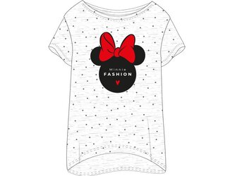 Dámské maxitriko MINNIE krátký rukáv šedé, velikost: s