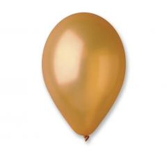 Balony metal złote 20cm 100szt