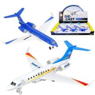 Samolot metal, światło i dźwięk MIX