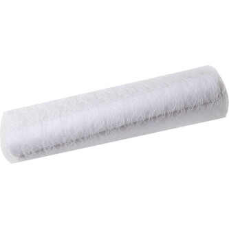 Lace mesh 50 cm x 4,6 m, bílá, doprodej