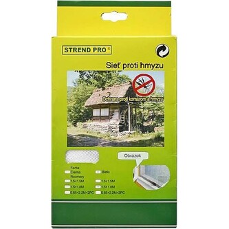 Síť okenní proti hmyzu 150 x 180 cm hnědá