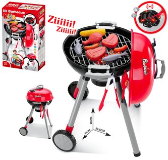 Zahradní grilovací set se světlem a zvukem