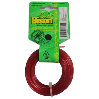 Struna BISON d 2,4/15 m čer. Profi kruh